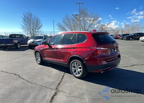 2013 BMW X3 xDrive35I from USA, damaged, VIN 5UXWX7C54DL978235